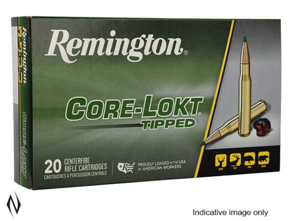 REMINGTON 308 WIN 180GR CORE LOKT TIPPED