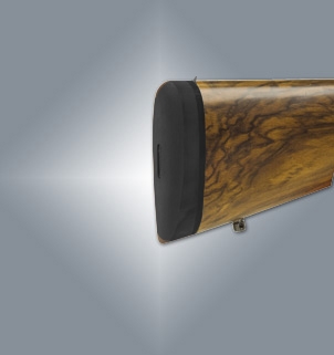 Pachmayr 752B Old English Recoil Pad Medium 1" Black