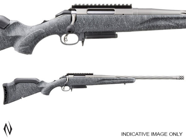 RUGER AMERICAN GEN II STD 243 WIN GREY 20" + MUZZLE BRAKE 3 SHOT