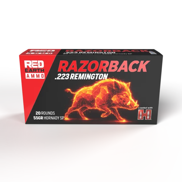 Red Earth .223Rem 55Grain Hornady Soft Point